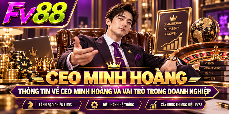 Thông tin về CEO Minh Hoàng và vai trò trong doanh nghiệp.