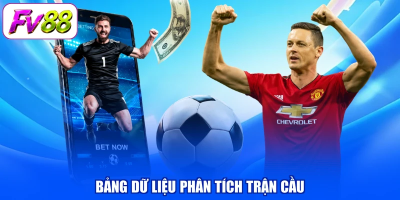 Bảng dữ liệu phân tích trận cầu