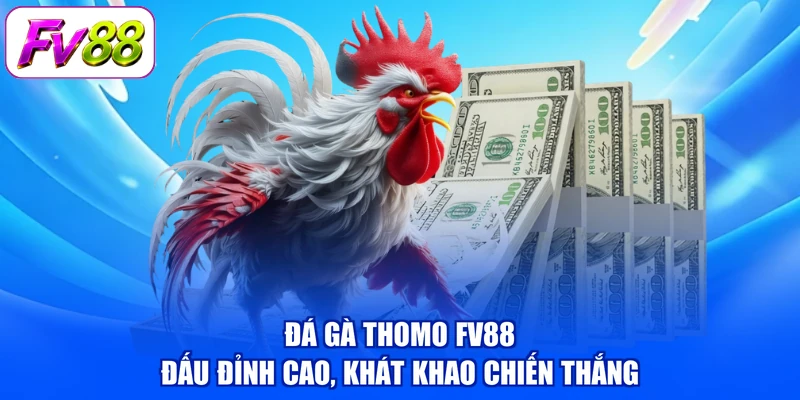 Đá Gà Thomo FV88 Đấu Đỉnh Cao, Khát Khao Chiến Thắng