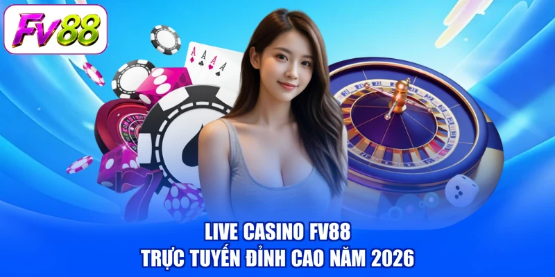 Live Casino FV88 trực tuyến đỉnh cao năm 2026