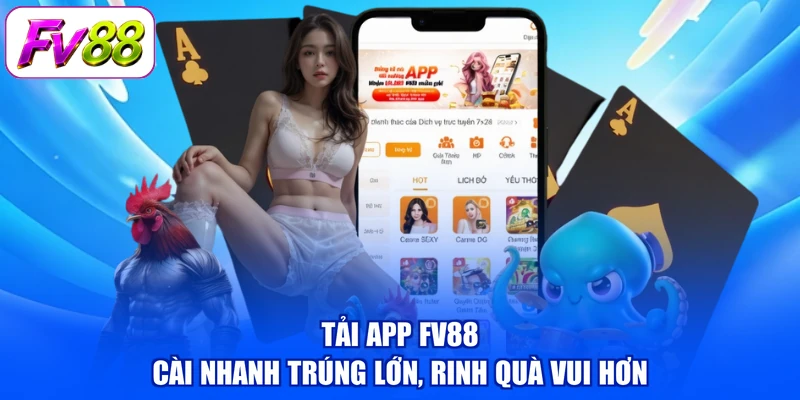 Tải App FV88 - Cài Nhanh Trúng Lớn, Rinh Quà Vui Hơn