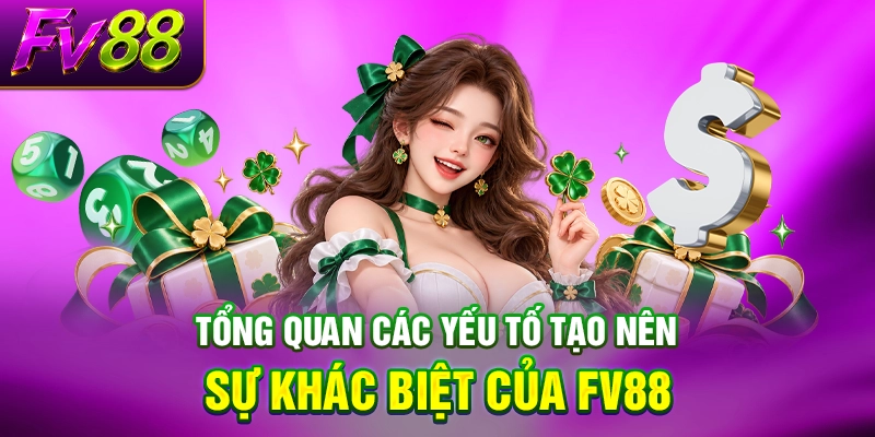 Tổng quan các yếu tố tạo nên sự khác biệt của FV88.